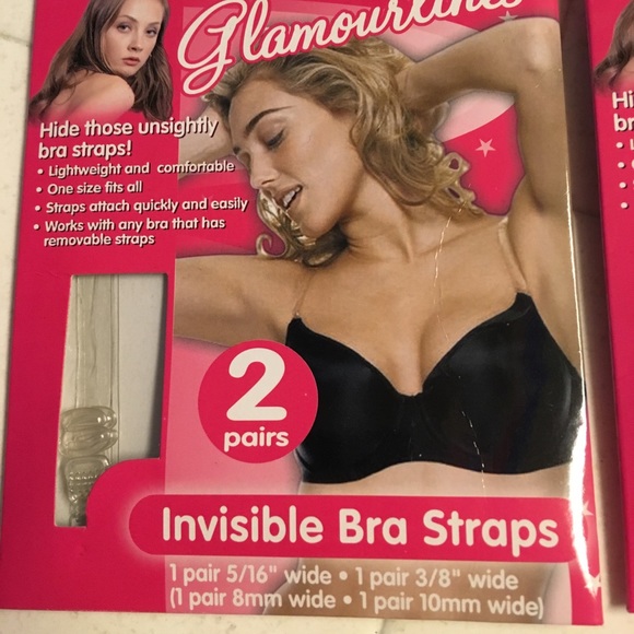 Lot of 2 Invisible Bra Straps Pack Of 2 - Picture 4 of 7